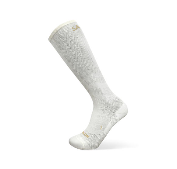 Tất Sankom màu white